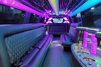 Grand Prairie Limo Interior