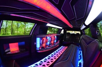 Grand Prairie Limousine Inside